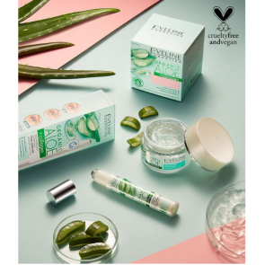 Produse ingrijirea tenului ORGANIC ALOE + COLLAGEN | Eveline Cosmetics