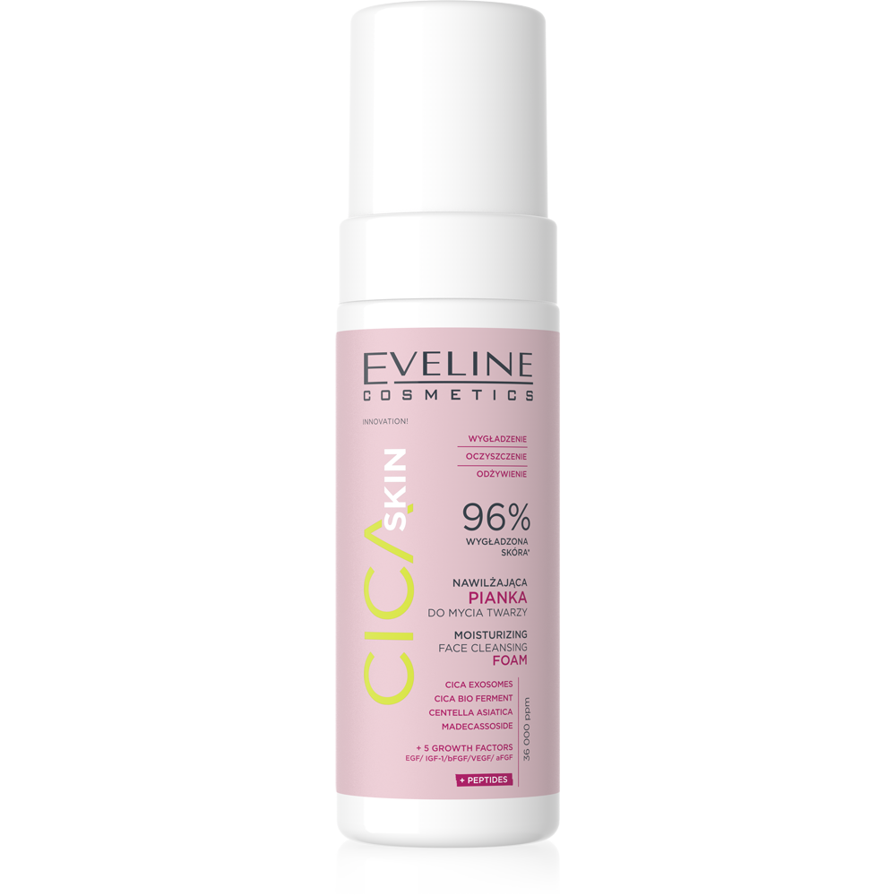 Eveline Cosmetics Spuma de curatare Hidratanta Cica Skin