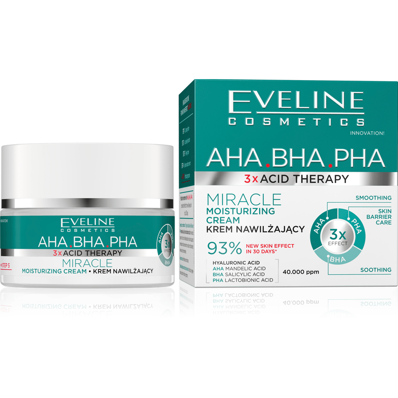 Eveline Cosmetics Crema de fata hidratanta AHA BHA PHA