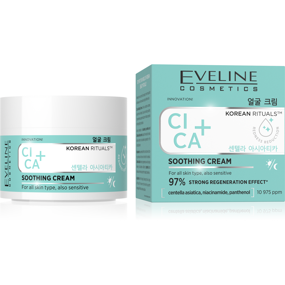 Eveline Cosmetics Crema de fata Calmanta Korean Rituals