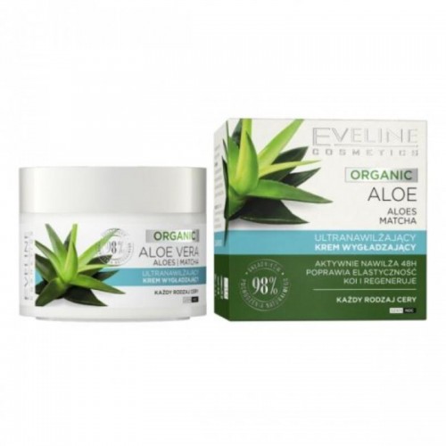 Crema de fata Organic cu Aloe Eveline Cosmetics
