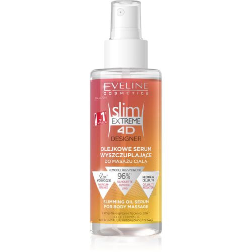 Eveline Cosmetics Ser Ulei de salbit pentru masaj corporal Slim Extreme 4D