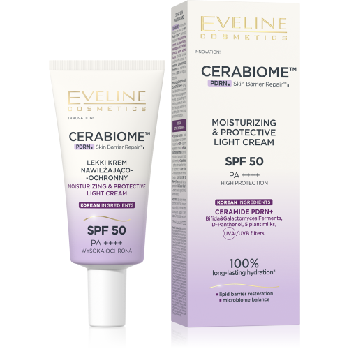 Eveline Cosmetics Cerabiome crema hidratanta SPF50