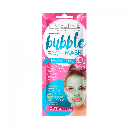 Masca hidratanta pentru fata Bubble Face | Eveline Cosmetics