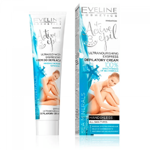 Active Epil crema depilatoare cu minerale marine - Eveline Cosmetics