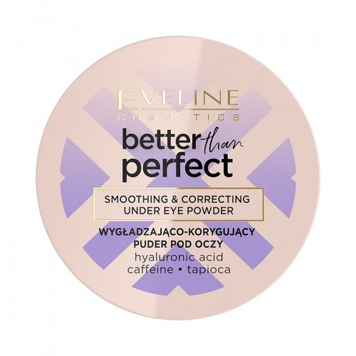 Eveline Cosmetics Pudră de ochi netezitoare și corectoare Better than Perfect