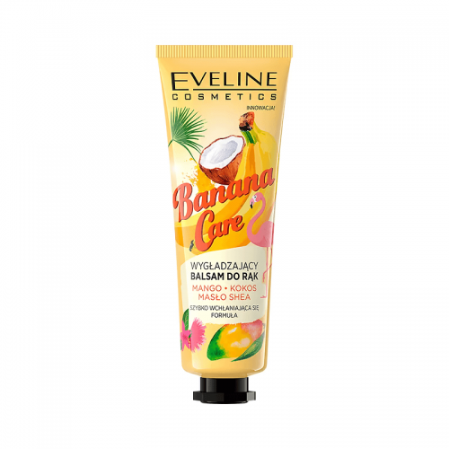 Balsam nutritiv pentru mâini Banana Care | Eveline Cosmetics