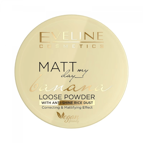 Pudră pulbere matifiantă pentru față Eveline Cosmetics Matt My Day Loose Powder