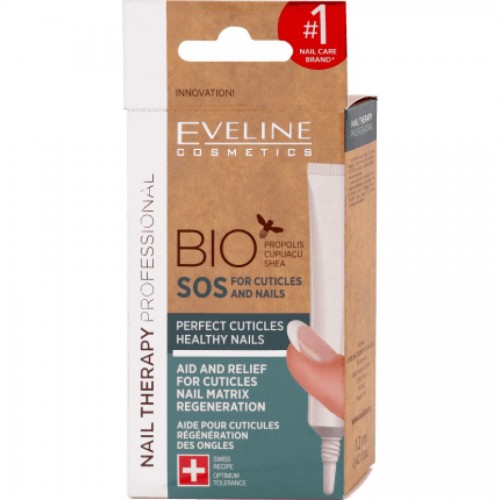Tratament profesional pentru unghii și cuticule Nail Therapy Bio SOS |  Eveline Cosmetics