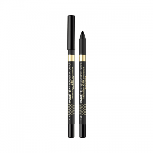 Creion Ochi Gel Eveline Cosmetics Variete Waterproof Gel Eyeliner Pencil Intense Color 24 h